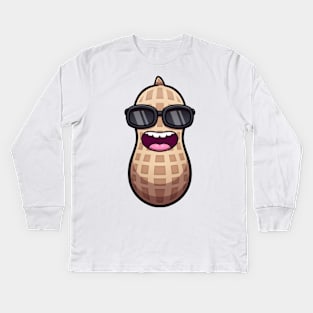 Cool Peanut Kids Long Sleeve T-Shirt